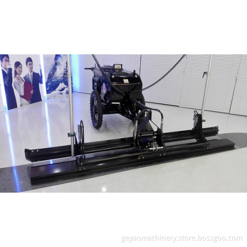 concrete pavement laser screed with trimble